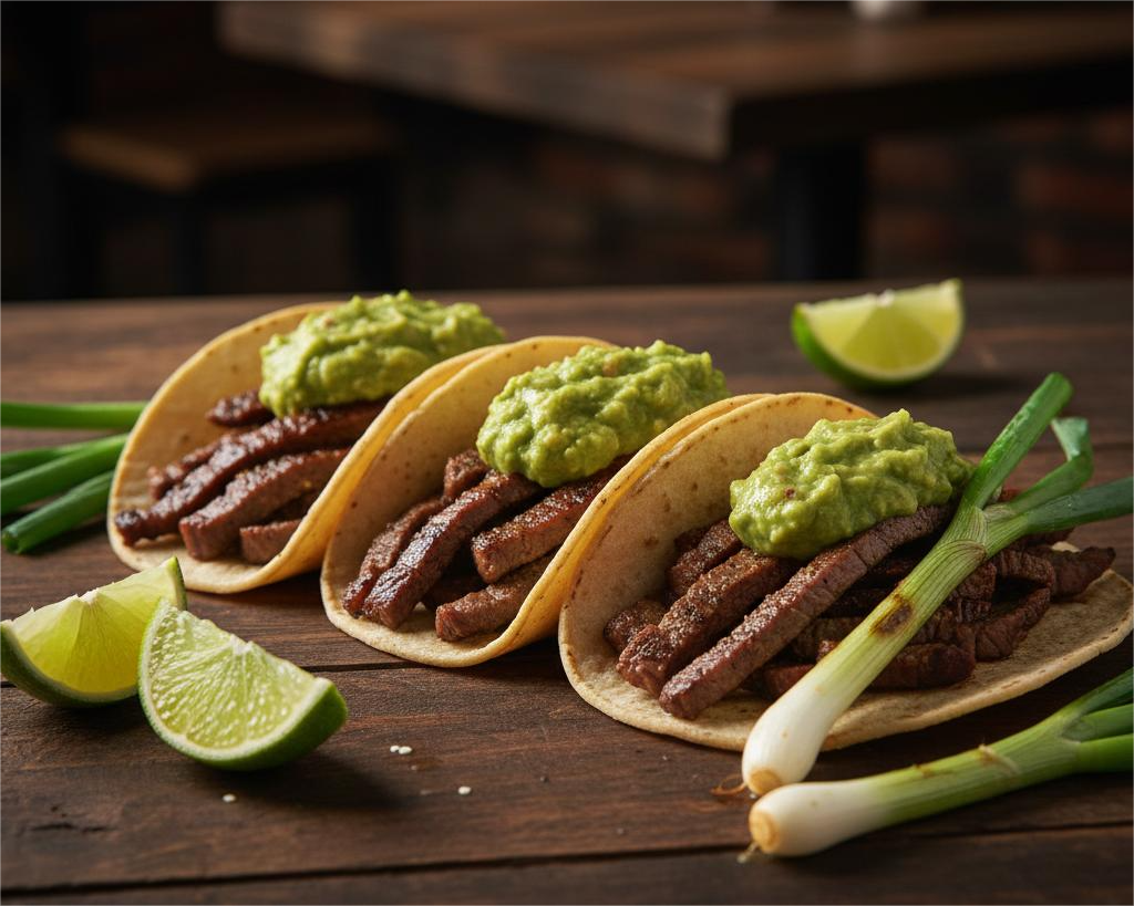 Tacos de arrachera